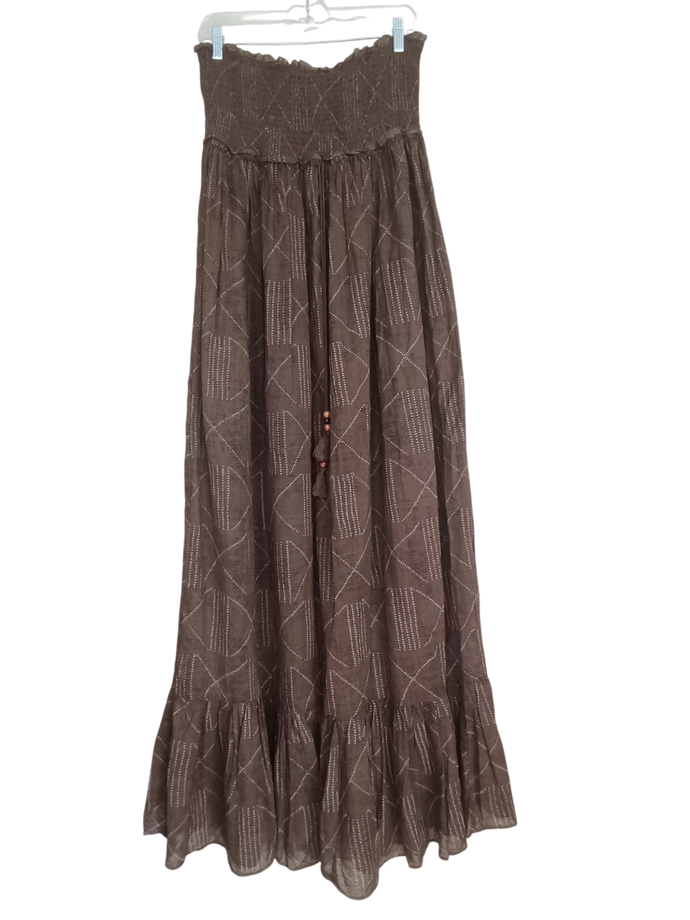 Ralph Lauren Denim & Supply Brown Maxi Strapless Dress Size M